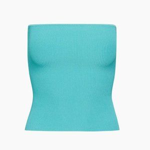 Babaton Sculpt Knit Tube Top NWT size S